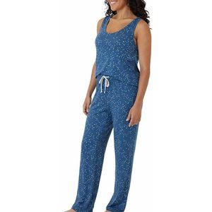 NWoT Eddie Bauer Women's 2 Piece Sleepwear Lounge Set Blue Size M $60 ZZ036